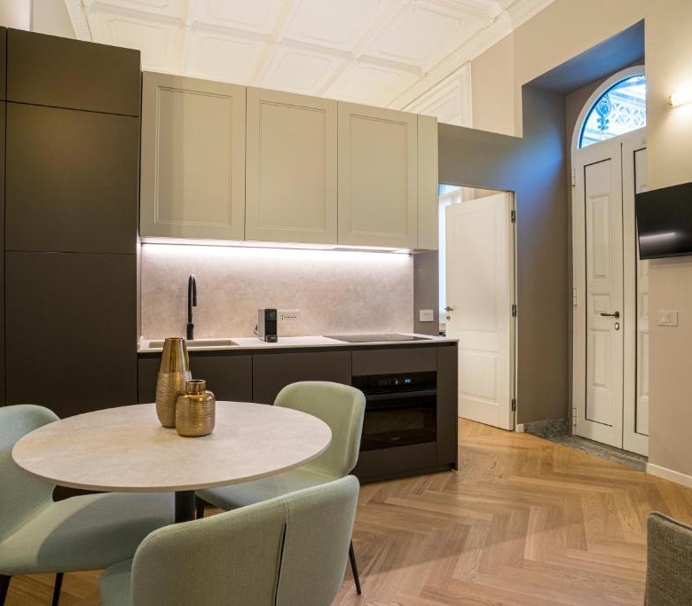 Cucina con zona pranzo