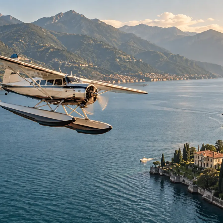 Volo panoramico in idrovolante